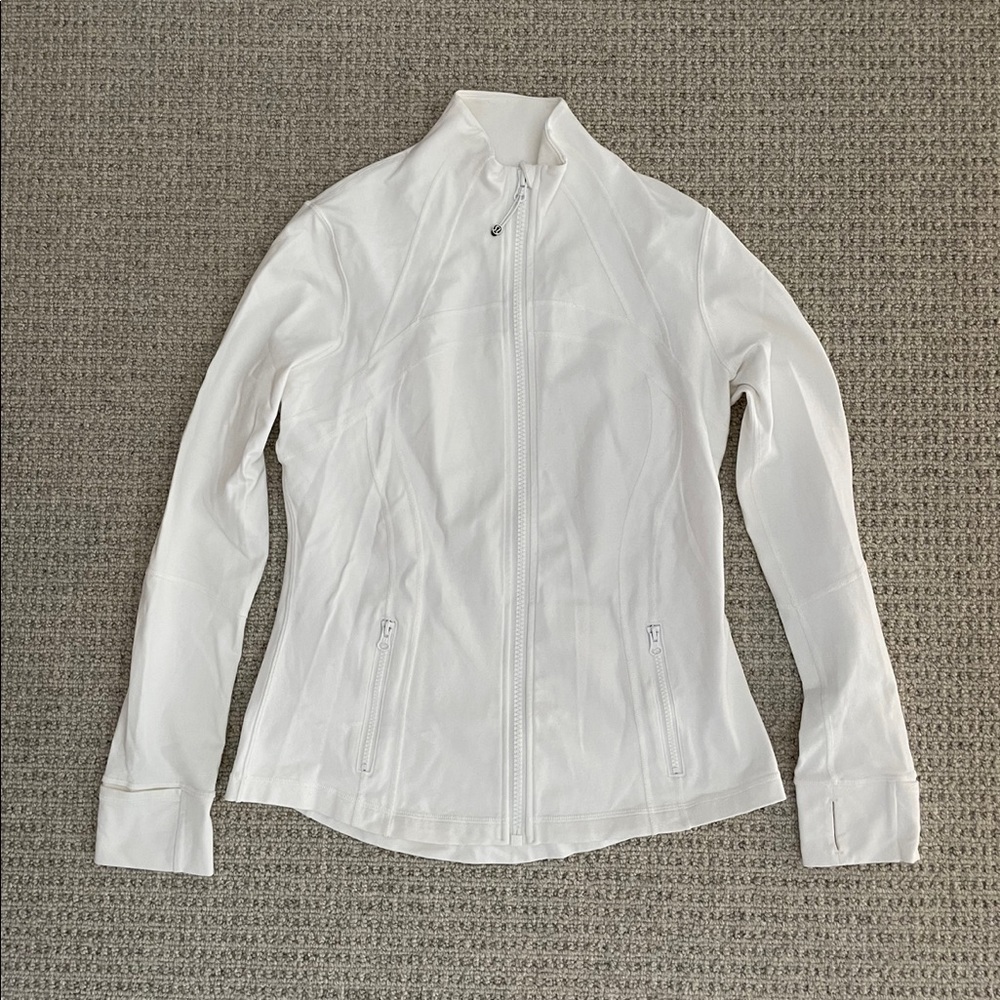 Lululemon Define Jacket in white